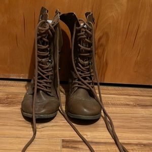 Brown boots